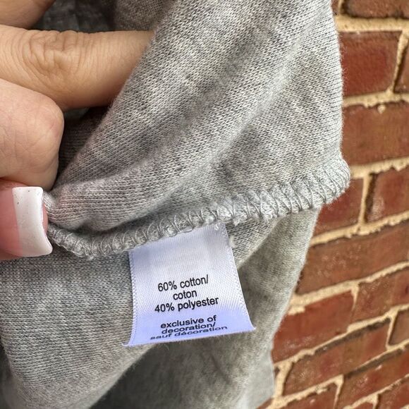 Maurice's sweatshirt gray pullover 1/4 snap Henley women's 1X NEW - Picture 5 of 6